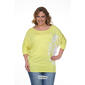 Plus Size White Mark Tie Dye Tunic - image 12