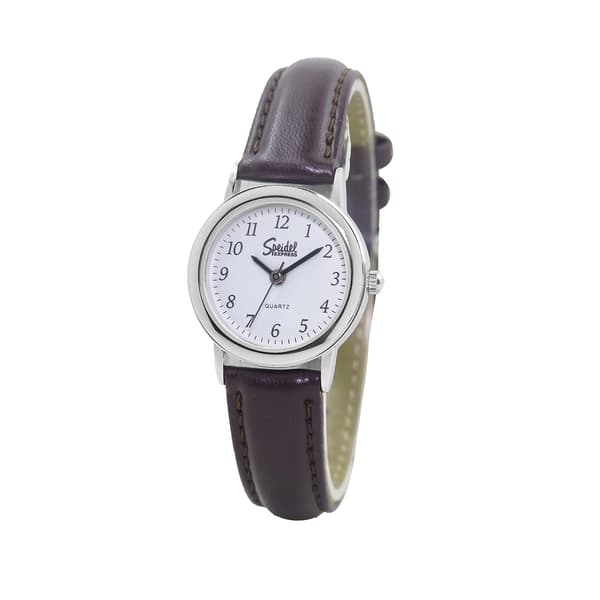 Womens Speidel Brown Leather Watch - 6607080010 - image 