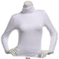 Juniors Aveto Long Sleeve Cotton Spandex Turtleneck Tee - image 3