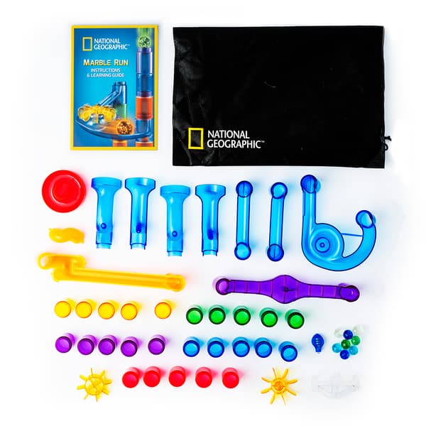 National Geographic Glow-In-Dark 50pc. Marble Run