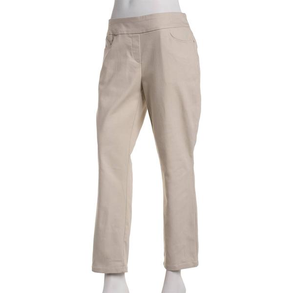 Petite Napa Valley Cotton Super Stretch Pants - Short - image 