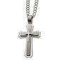 Mens Gentlemen's Classics&#40;tm&#41; Stainless Steel Cross Necklace - image 1