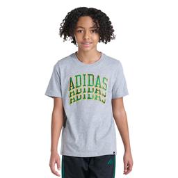 Boys (8-20) adidas(R) Heathered Camo Echo Short Sleeve