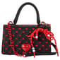 Luv Betsey by Betsey Johnson Evie Heart Satchel w/Puffy Hangoff - image 2