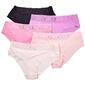 Juniors Juicy Couture 5pk. Laser Hipster Panties JC3029-5PKF - image 1