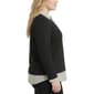 Plus Size NY Collection Long Sleeve Dot Two In One Sweater - image 3