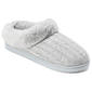 Womens Dearfoams(R) Rib Knit Clog Slippers - image 1