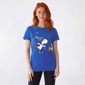 Juniors Peanuts(tm) Snoopy Woodstock Sleds And Skates Tee - image 1