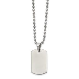 Mens Gentlemen's Classics(tm) Reversible Stainless Steel Necklace