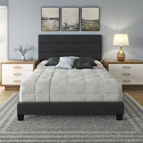 Boyd Sleep Grand Elegance Prestyn Upholstered Platform Bed Frame