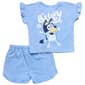 Toddler Girl Bluey 2pc. Solid Daisy Back Art Tee & Shorts Set - image 2