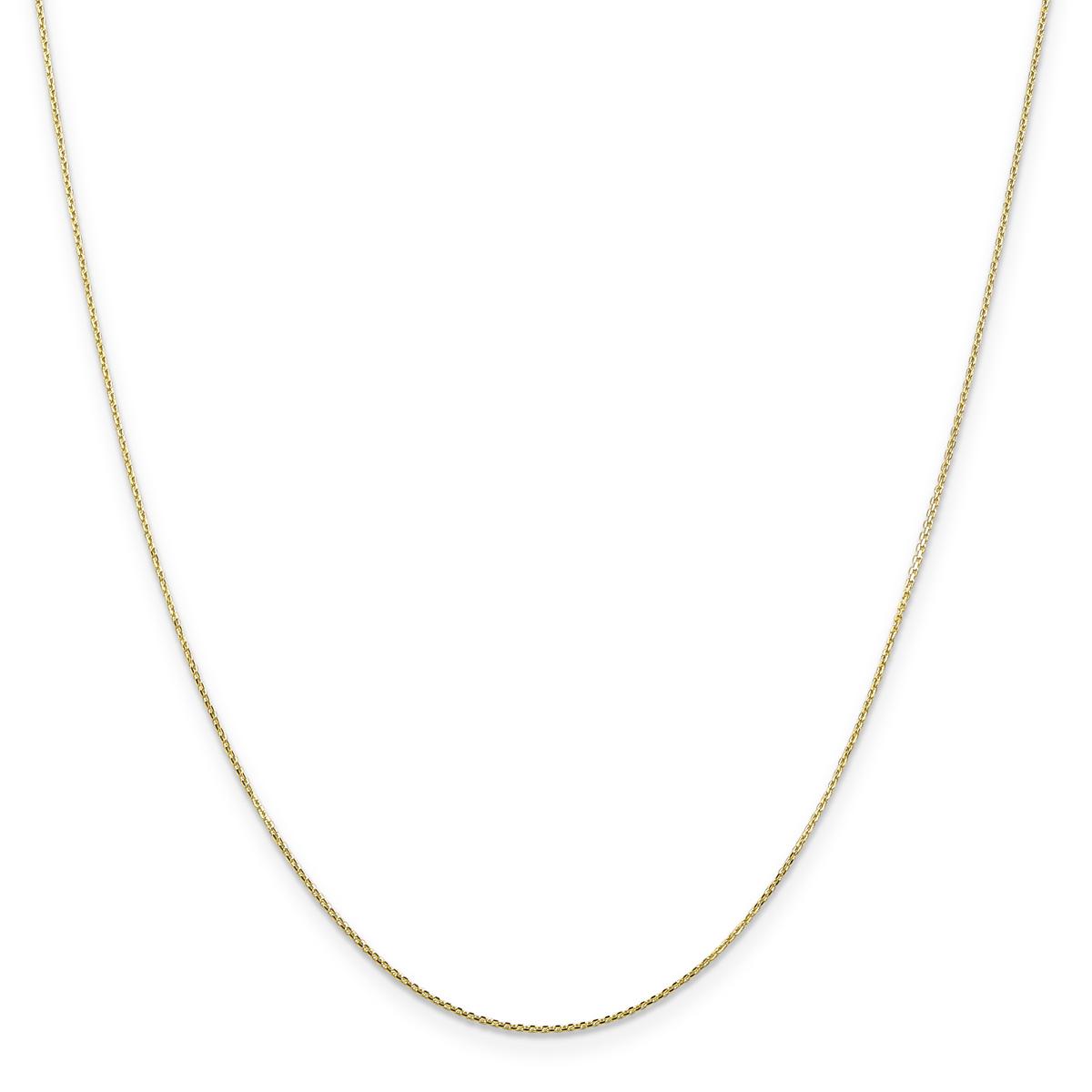 Gold Classics™ 10kt. Gold 0.80mm Cable Chain Necklace