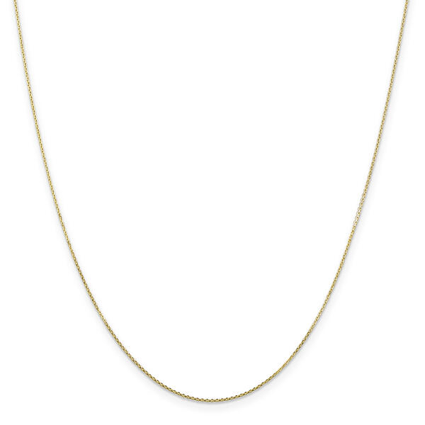 Gold Classics&#40;tm&#41; 10kt. Gold 0.80mm Cable Chain Necklace - image 