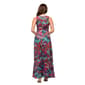 Womens 24/7 Comfort Apparel Pink & Brown Sleeveless Maxi Dress - image 2