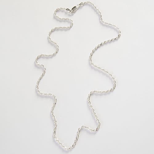 Pure 100 by Danecraft 20in. Diamond Cut Rope Necklace - image 