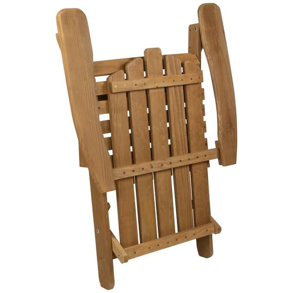Northlight Seasonal 36in. Classic Folding Adirondack Chair