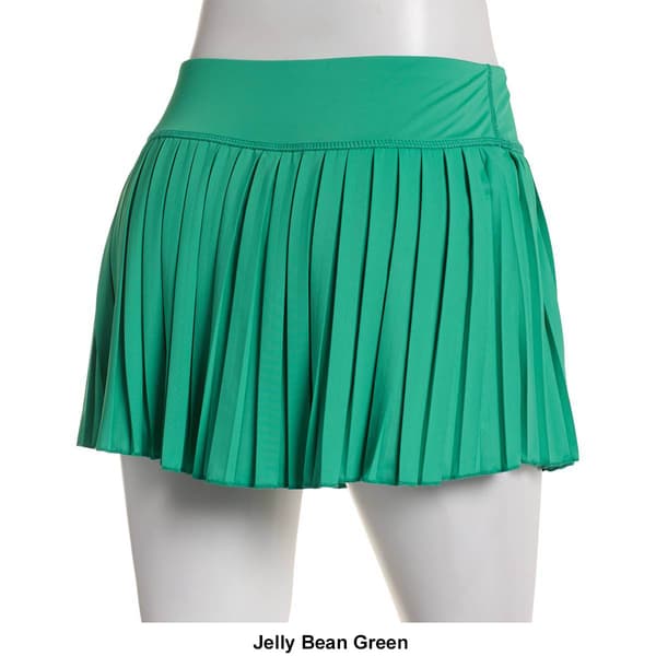 Juniors No Comment Sport Jersey Pleated Skort