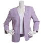 Petite Kasper 3/4 Sleeve Open Tweed Jacket - image 1