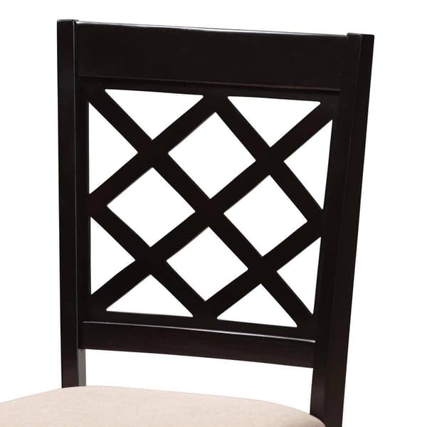 Baxton Studio Jana Modern Espresso Brown Wood 5pc. Dining Set