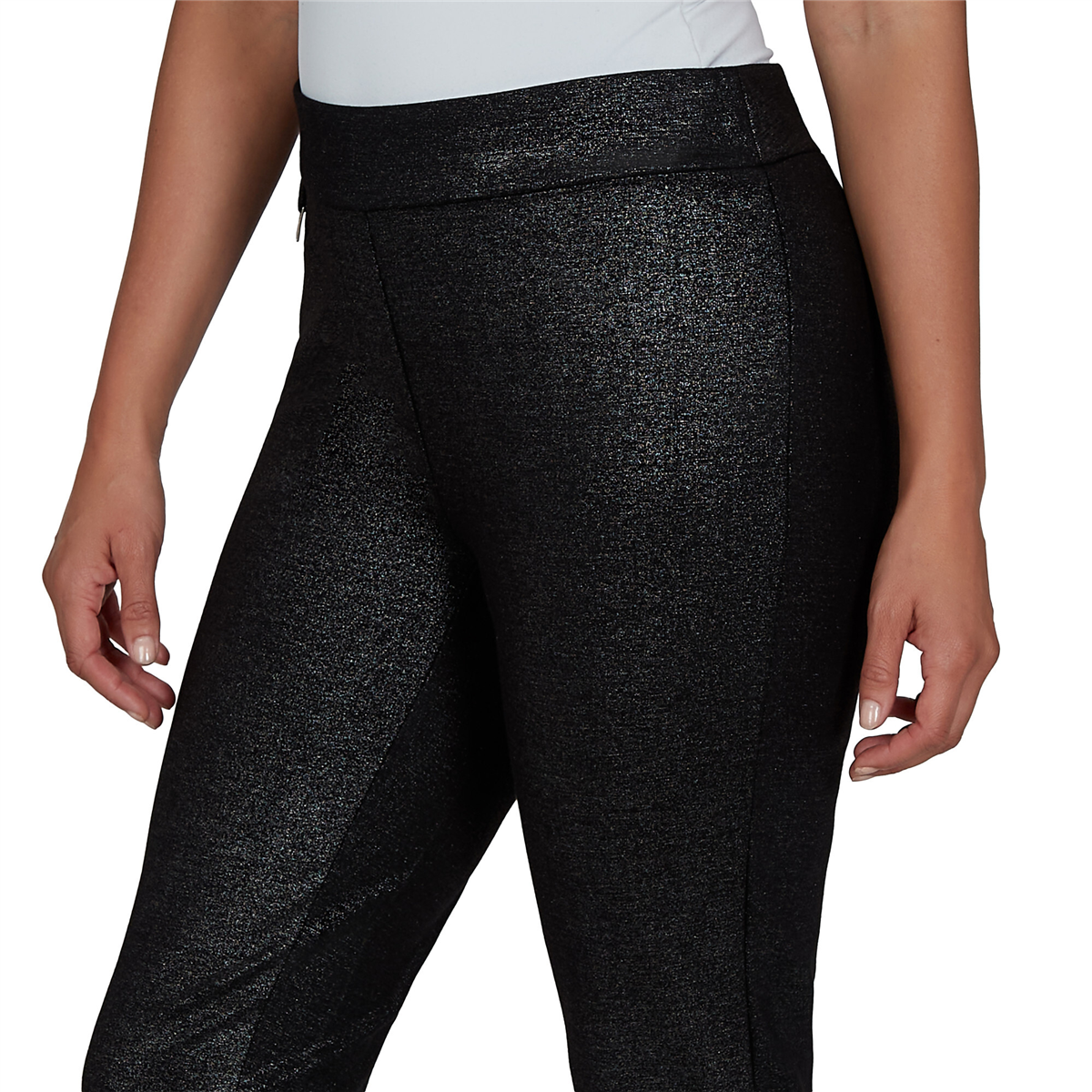 Petite Emaline Lavender Revelry Pull On Straight Leg Pants
