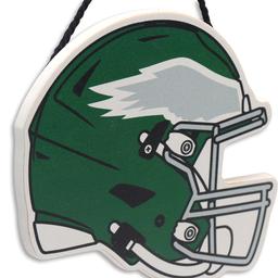 Open Road Eagles Hanging Wood Helmets
