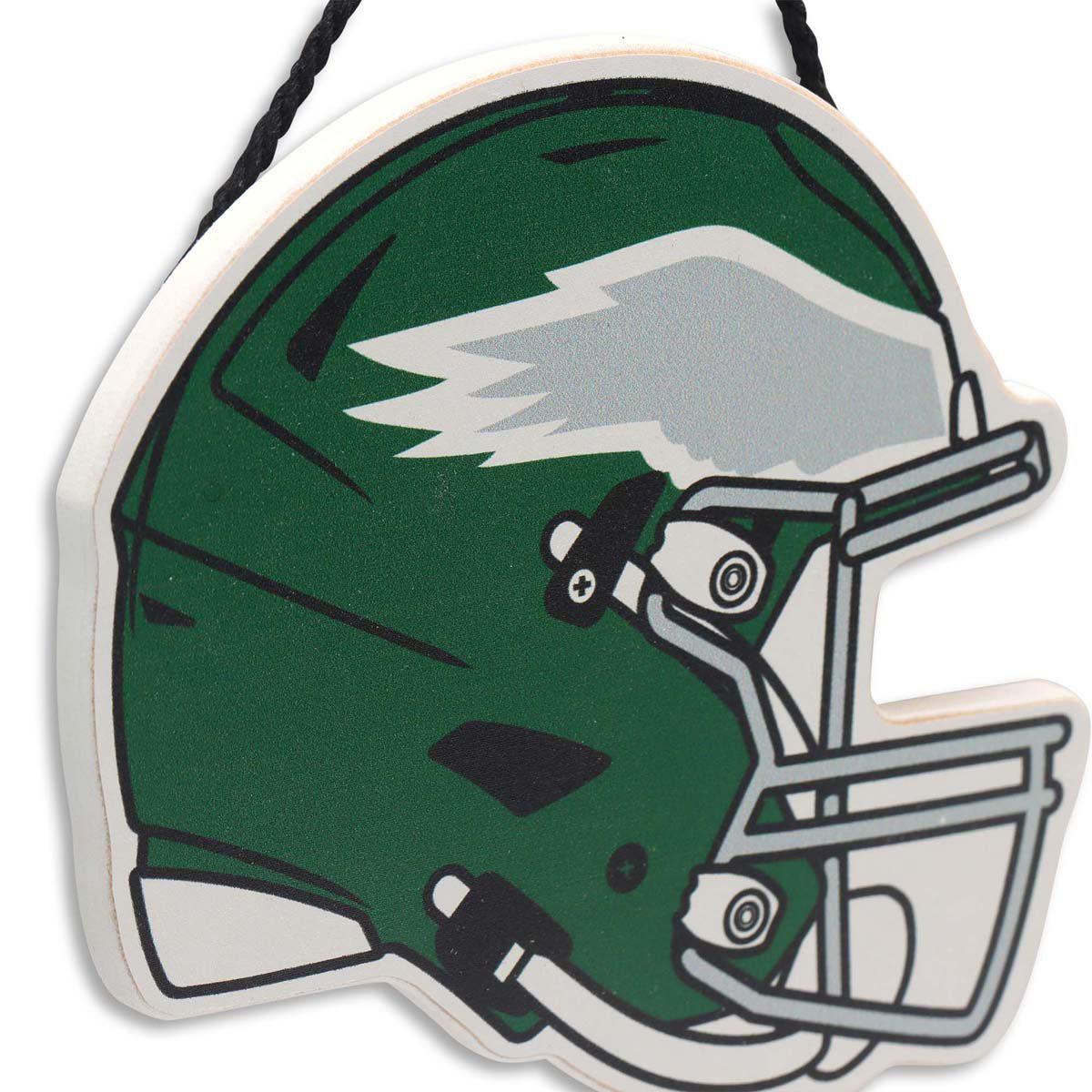 Open Road Eagles Hanging Wood Helmets