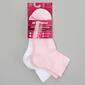 Womens Dr. Motion 2pk. Solid Quarter Socks - image 2