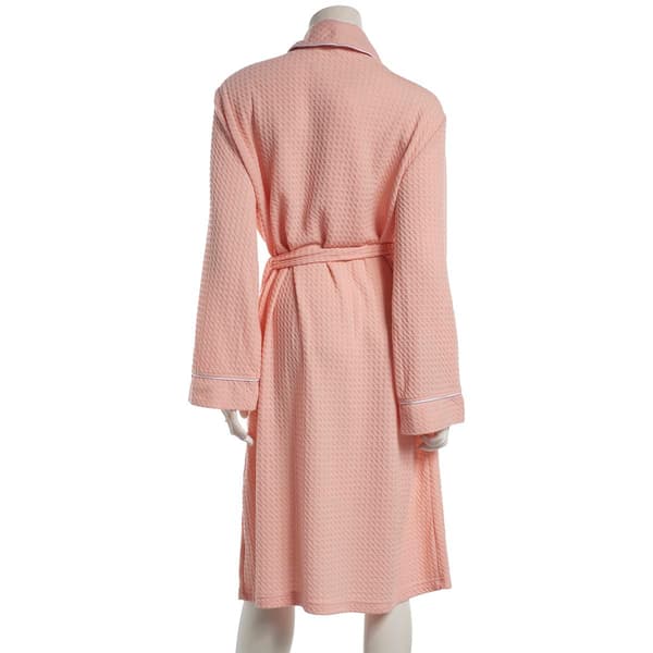 Womens Jasmine Rose Houndstooth Shawl with Headband Robe