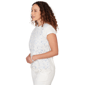 Petite Skye’s the Limit Sunny Blue Skies Floral Lace Blouse - image 4