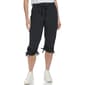 Womens DKNY Sport Peached Poplin Convertible Cargo Capri Pant - image 1