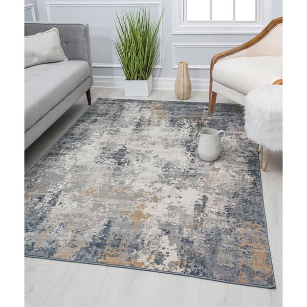 Rugs America&#8482; Milford Stonework Grey Transitional Area Rug