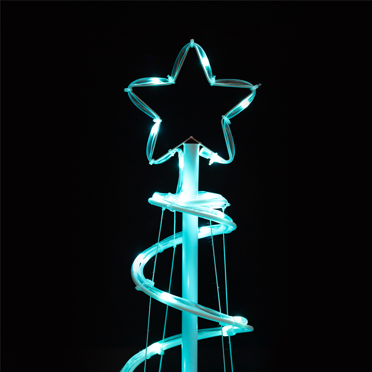 Northlight 4ft. LED Color Changing Outdoor Spiral Christmas Tree