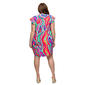 Plus Size 24/7 Comfort Apparel Multicolor Pocket Dress - image 3