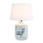Simple Designs Deer Buck Nature Ceramic Farmhouse Table Lamp - image 6