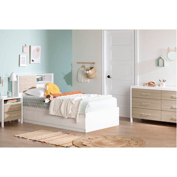 South Shore Munich Twin Bookcase Headboard