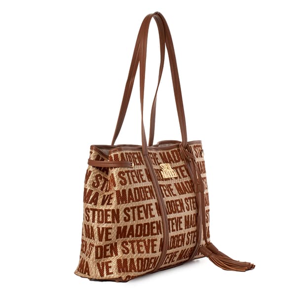 Steve Madden Straw Satchel