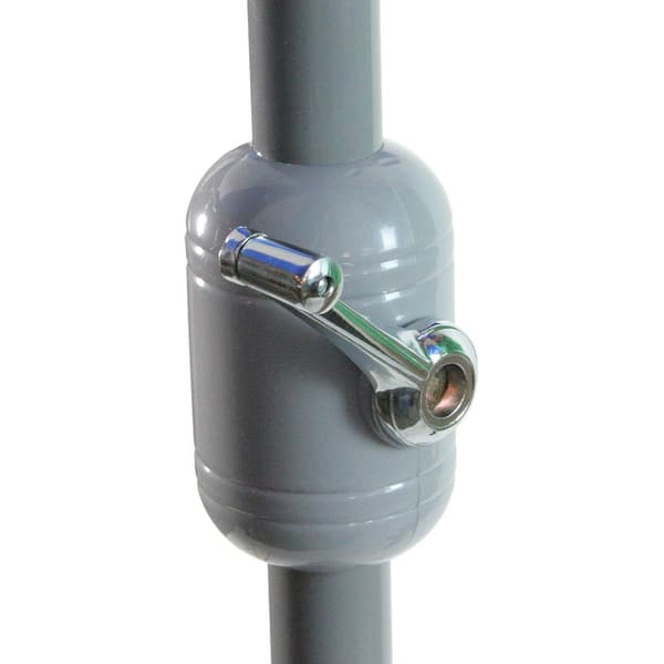 Northlight 9ft. Blue Ford Patio Umbrella w/ Hand Crank