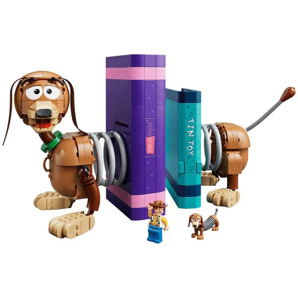 LEGO® Toy Story Slinky Dog Bookends Building Kit