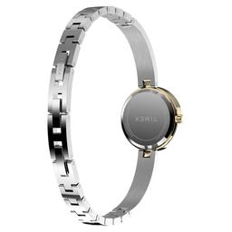 Womens Timex® Two-Tone Crystal Semi Bangle Watch - TW2W96200JT