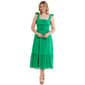 Juniors Trixxi Linen Tie Shoulder Midi Dress - image 1