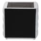 Baxton Studio Cadmus Modern Channel Tufted Fabric Nightstand - image 5