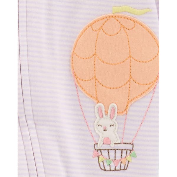 Baby Girl &#40;NB-9M&#41; Carter''s&#174; Bunny Hot Air Balloon Sleep & Play