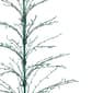 Northlight 9ft. Black Pre-Lit Artificial Cascade Christmas Tree - image 5