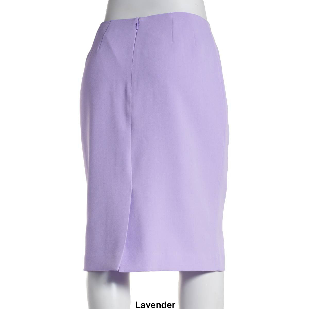 Womens Kasper Stretch Crepe Zip Slim Skirt