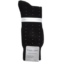 Mens Preswick & Moore(R) True Pindot Crew Socks