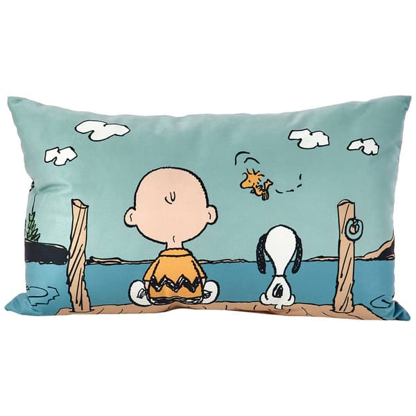Peanuts™ Welcome Summer Dock Decorative Pillow - 12x20