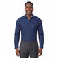 Mens Tom Baine Regular Fit Check Performance Dress Shirt - Navy - image 1