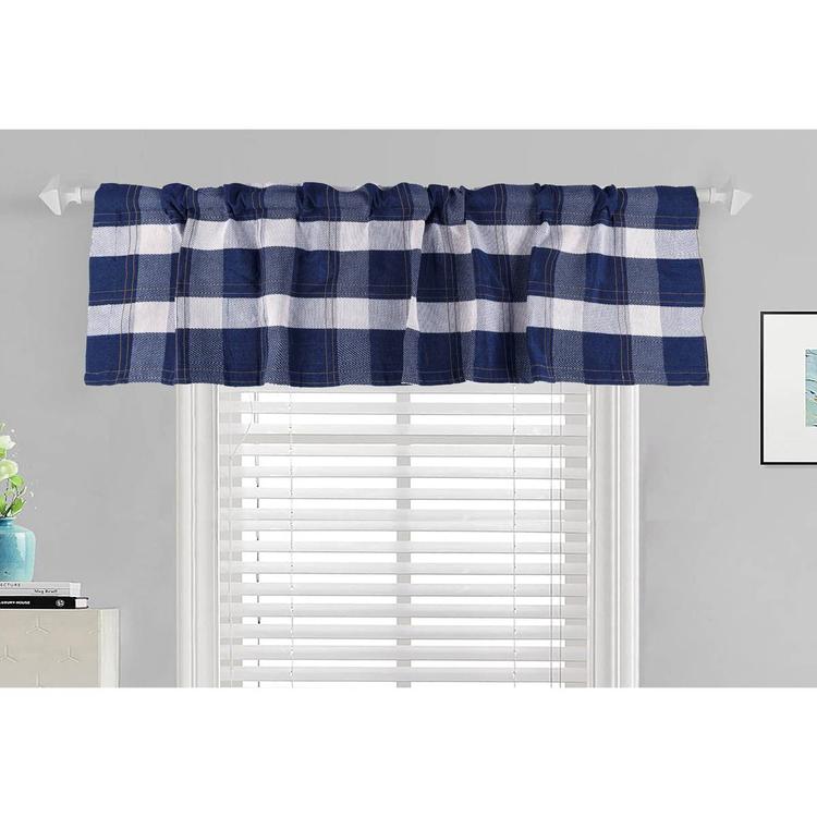 Plaid Tapestry Valance - 54x15