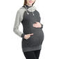 Womens Glow & Grow&#174; Asymmetrical Maternity Zip Hoodie - image 3