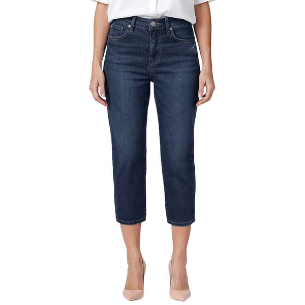 Womens Royalty Split Hem Capri Jeans